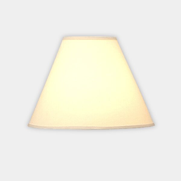 Large Cream Linen Empire Shade