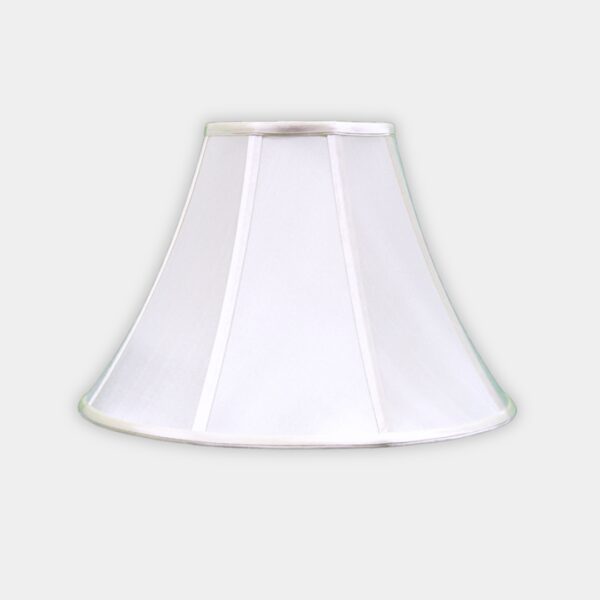 Premium Eggshell Silk Bell Shade